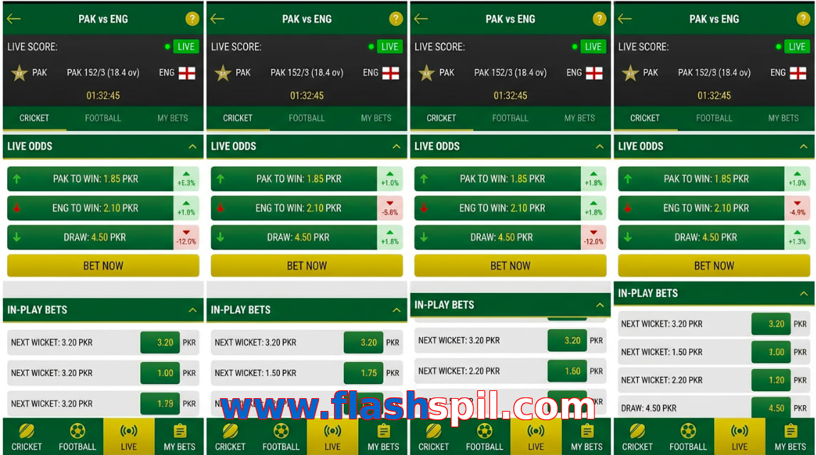 Game list for Www.flashspil.com bet section