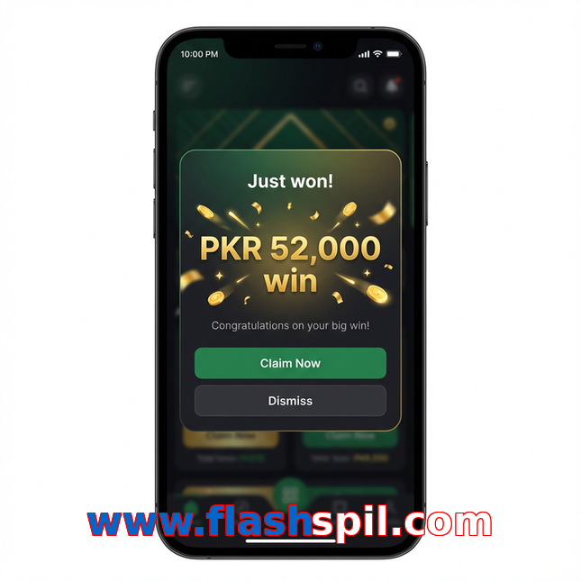 Main screen of Www.flashspil.com win page for PK players